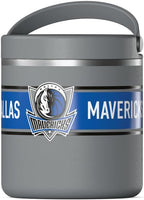 Hydrapeak x NBA Officially Licensed Dallas Mavericks 25oz Stainless Steel Vacuum Insulated Thermos Food Jar with Handle, Wide Mouth Leak-Proof Soup Thermos for Adults, 10 Hours Hot and 16 Hours Cold