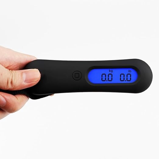 Handheld Digital Scale, Portable Dual-Unit Display Luggage Suitcase Scale