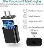 for Versa 4 Charger Versa 3 Charging Cable Wall Plug Charger Compatible with Fitbit Versa 4 /Versa 3 / Sense 2/ Sense Smart Watch Charging Cord
