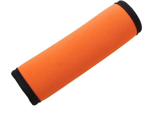 Luggage Handle Wrap with Luggage Tag, Suitcase Handle Cover, Travel Identifier Accessories for Bag & Suitcase,Orange