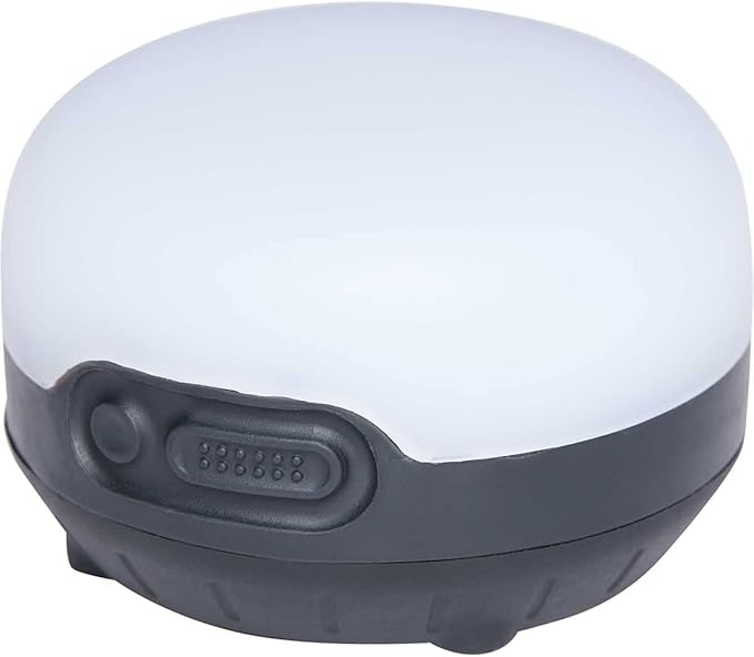 BLACK DIAMOND Moji R+ Rechargeable Lantern | Micro-USB Charging | 200 Lumens | Compact, Dimmable Light for Camping & Outdoor Use | Black