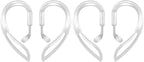 YINVA 2 Pairs Ear Hooks Compatible with AirPods 3rd Generation [Multi-Dimensional Adjustable] Accessories Compatible with AirPods Transparent 2 Pairs 0