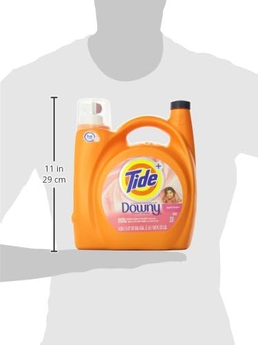 Tide Liquid Laundry Detergent with a Touch Downy 89 Loads, April Fresh, 138 Fl Oz