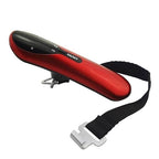 Luggage Scale: Designed for Airline and Train Luggage, Supports Up to 50 kg(Red)