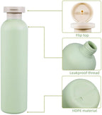 8.8oz Squeeze Bottles with Flip Cap, Refillable Plastic Travel Bottles for Creams, Lotion, Shampoo, Conditioner (2 Pcs)