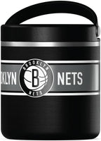Hydrapeak x NBA Officially Licensed Brooklyn Nets 25oz Stainless Steel Vacuum Insulated Thermos Food Jar with Handle, Wide Mouth Leak-Proof Soup Thermos for Adults, 10 Hours Hot and 16 Hours Cold
