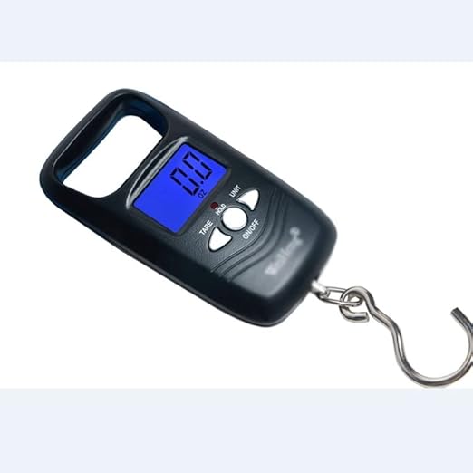 50KG Digital Hanging Scale Precision Portable Electronic Pocket Luggage Weighing Steelyard Weiheng