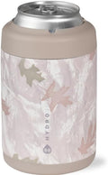 HydroJug Standard Can Cooler - 2-in-1 Insulated Can Cooler Cup - Stainless Steel Can Holder with Non-Slip Rubber Base - Screw-Top Lid - Dishwasher Safe - 12oz, Camo