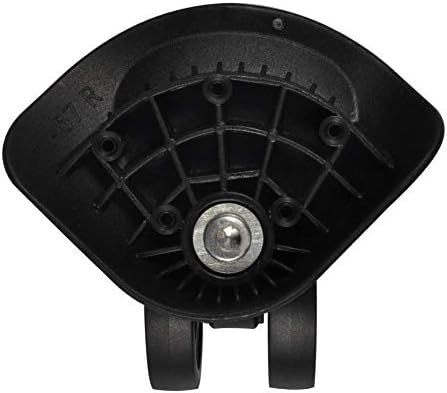Dilwe Replacement Luggage Wheels, 2 Pcs Suitcase Wheels Swivel Luggage Mute Wheel with Screw for Repair Replacement