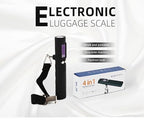 Electrons Rechargeable Digital Luggage Scale - 2600mAh Portable Charger & LED Flashlight