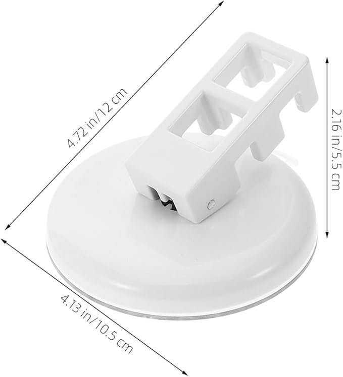 OUNONA Portable Retractable Clothesline with Suction Cup No Drill Installation Thickened Rope for Indoor Outdoor Laundry Drying Travel Camping Balcony Use