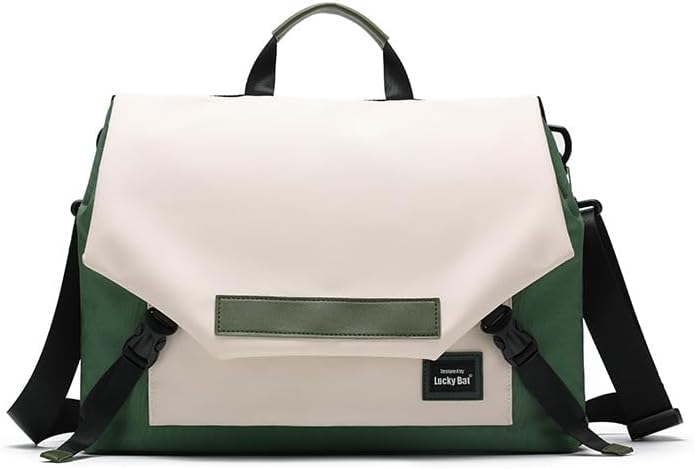 Multifunctional laptop bag, 13.3-16 inch waterproof laptop bag, casual crossbody shoulder handbag for men and women