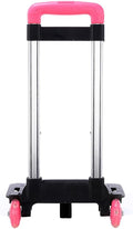 Student's Luggage Travel Hand Cart Aluminium Alloy Backpack Trolley 2 Foldable for School Bags Foldable Backpa