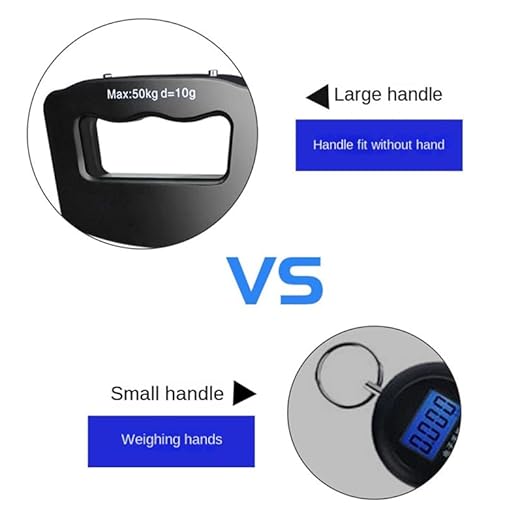 Luggage Weight Scale, 50KG Travel Luggage Scale Portable Handheld Electronic Scale with Hook Weighing,for Travel