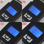 Portable Luggage Scale, Portable 50KG/110lb Hanging Hook Scale Electronic Digital Scale for Fishing Travel Luggage Suitcase Weight Scale