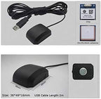 VK-162 USB GPS Dongle - Remote Mount USB - External GPS Navigation Dongle - Supports Stratux, Raspberry Pi, Google Earth, Windows, Linux