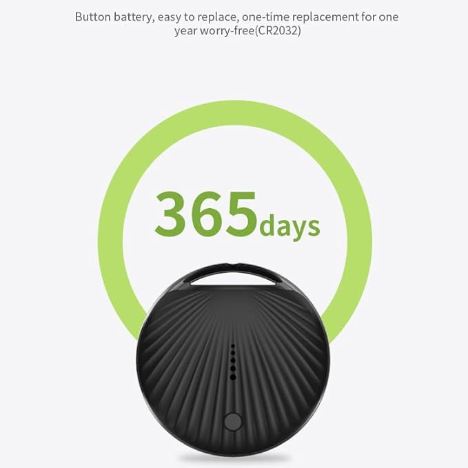 GPS Tracker for Vehicles No Subscription, Real-Time Smart Tracking Devices for Cars Hidden, Key Finder Locator with Sound, with Find My (iOS Only), for Luggage, Pet, Kids, Key, Wallet & More