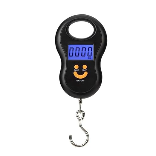 Portable Hanging Scale Digital Backlight Electronic Fishing Weights Pocket Luggage Scales