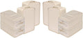 Travel Shoe Bags, Foldable Waterproof Shoe Pouches Organizer-Double Layer (8 Cream Shoe Bags)