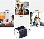 USB Charger Block 10 Pack, UorMe 1A 5V Single Port Power Adapter Charging Phone Cube Box Brick Plug Pack Compatible with iPhone 14 13 12 SE 11 X 8, Galaxy S22 A13 A03S A21 Note20 A71 A51 A31 S10 S9 S8