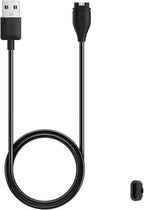 Charger for Garmin Vivoactive 6/5/4/4s/3, Replacement USB Charging Cable with Black Dust Plug for Garmin Watch(1)