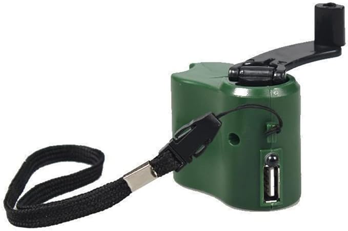 Hand Crank USB Charger for Outdoor Hiking & Camping