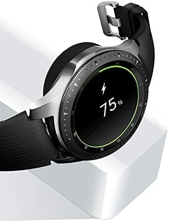 Portable Galaxy Watch 8 7 6 5 Charger USB Wireless Charger Keychain for Samsung Galaxy Watch 8 7 Ultra 6 Classic 5 Pro 4 Classic 3 & Active 2 Accessories (Black)