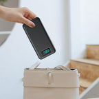 Portable Charger for iPhone with Built in Cables & Wall Plug,10800mah Travel Essentials Power Bank,4 Output LCD Display External Battery Pack Phone Charger for iPhone 17/16/15/14,Galaxy,Android etc