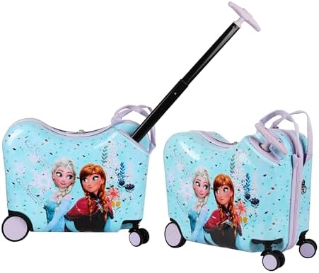 Bioworld Frozen Elsa and Anna Ride-On Luggage For Kids & Toddlers