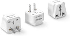 BESTEK Japan Travel Plug Adapter, Grounded Universal Type A Plug Adapter JP to US Adapter - Ultra Compact for US, Japan, China Phones, Laptops, Camera Chargers and More, 3 Pack