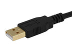 Monoprice 15-Feet USB 2.0 A Male to B Male 28/24AWG Cable (Gold Plated) (105440)