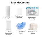 Compact Personal Shower Kit To-Go– Your Hygiene Companion for Travel, Gym, and Outdoor Adventures (100)