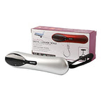 Electronic Handheld Luggage Scale, 50kg Mini Travel Scale for Shipping, High-Precision Portable Scale for Grocery Bags(Silver)