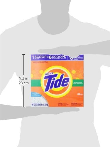 Tide Powder Laundry Detergent, Mountain Spring, 68 loads, 95 oz