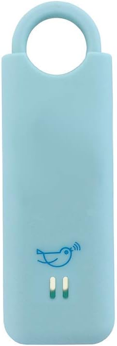 She’s Birdie–The Original Personal Safety Alarm for Women by Women–Loud Siren, Strobe Light and Key Chain in a Variety of Colors (Aqua)