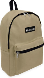 Everest 1045K Basic Backpack, 15", Khaki