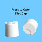 Plastic Squeeze Bottles with Disc Cap, 8 oz/2-Pack, Travel Size, Refillable, BPA-Free, Leak Proof, for Cosmetics, Shampoo, Lotion, Body Soap, Essential Oils, Household Use, and Personal Care