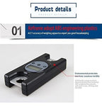 Portable Luggage Scale, 300kg Electronic Luggage Scale High-Capacity Digital Weight Scale Portable Fishing Balance Pocket Hook Hanging Crane Scales