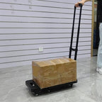 Heavy Duty Folding Hand Truck Portable Trolley for Camping Luggage Shopping Multifunctional Foldable Cart for Home & Outdoor Use Easy Storage & Transport