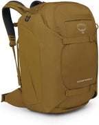 Osprey Sojourn Porter 46L Travel Backpack – Carry-On Compliant Luggage with StraightJacket Compression and Padded Laptop Sleeve – Durable Pack for International or Urban Travel, Brindle Brown