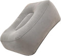 STOBOK Inflatable Footrest Adjustable Footrest Pillow Airplane Footrest Pillow Car Mats for Office Foot Rest Inflatable Footstool Outdoor Inflatable Foot Rest Wedge Shape Travel Pedal