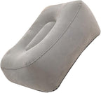 STOBOK Inflatable Footrest Adjustable Footrest Pillow Airplane Footrest Pillow Car Mats for Office Foot Rest Inflatable Footstool Outdoor Inflatable Foot Rest Wedge Shape Travel Pedal