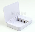 1PC New 4X AA Battery USB Power Bank Emergency Charger for Case for Cell Phone