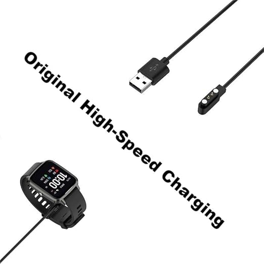 Acediar [2-Pack] 3.3FT Smart Watch Charger Magnetic USB Charging Cable for Letsfit Willful YAMAY SW023 ID205L SW021 ID205U ID205S SW025 Uwatch 3S