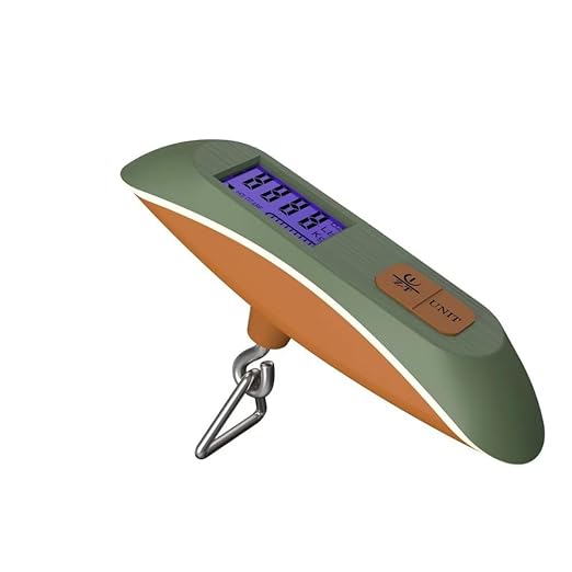 50kg Carry-On Luggage Scale, Portable Electronic Hook Scale for Small Packages(Grey)
