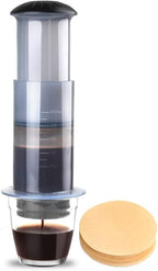RECAFIMIL Coffee Press Maker -New Desgin Bigger Capacity Quickly Makes Delicious Coffee Without Bitterness - 1 to 3 Cups Per Pressing (Coffee Maker)