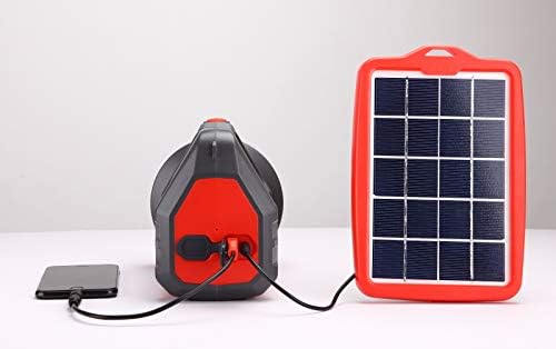 d.light T200 Portable Solar Lantern and Mobile Phone Charger for Camping