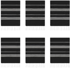 HAVLULAND Turkish Beach Towels Oversized -100% Turkish Cotton Super Soft Lightweight - Absorbent and Quick Drying Bath Towel - Sand Free Beach Towel - Turkish Towels for Adults (Black, 12 Pack)