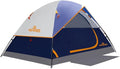 ASFANES Sundome Camping Tent with Rainfly, 2/4/6/10 Person Tent Sets Up in 10 Mins, Weatherproof Shelter for Camping, Festivals, Backyard, Sleepovers, & More
