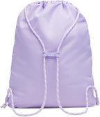 Under Armour Unisex Hustle Sackpack, (538) PURPLE/Metallic Silver, One Size Fits Most